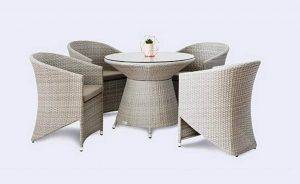 Wood Outdoor Dining Furniture Product Cane-1040